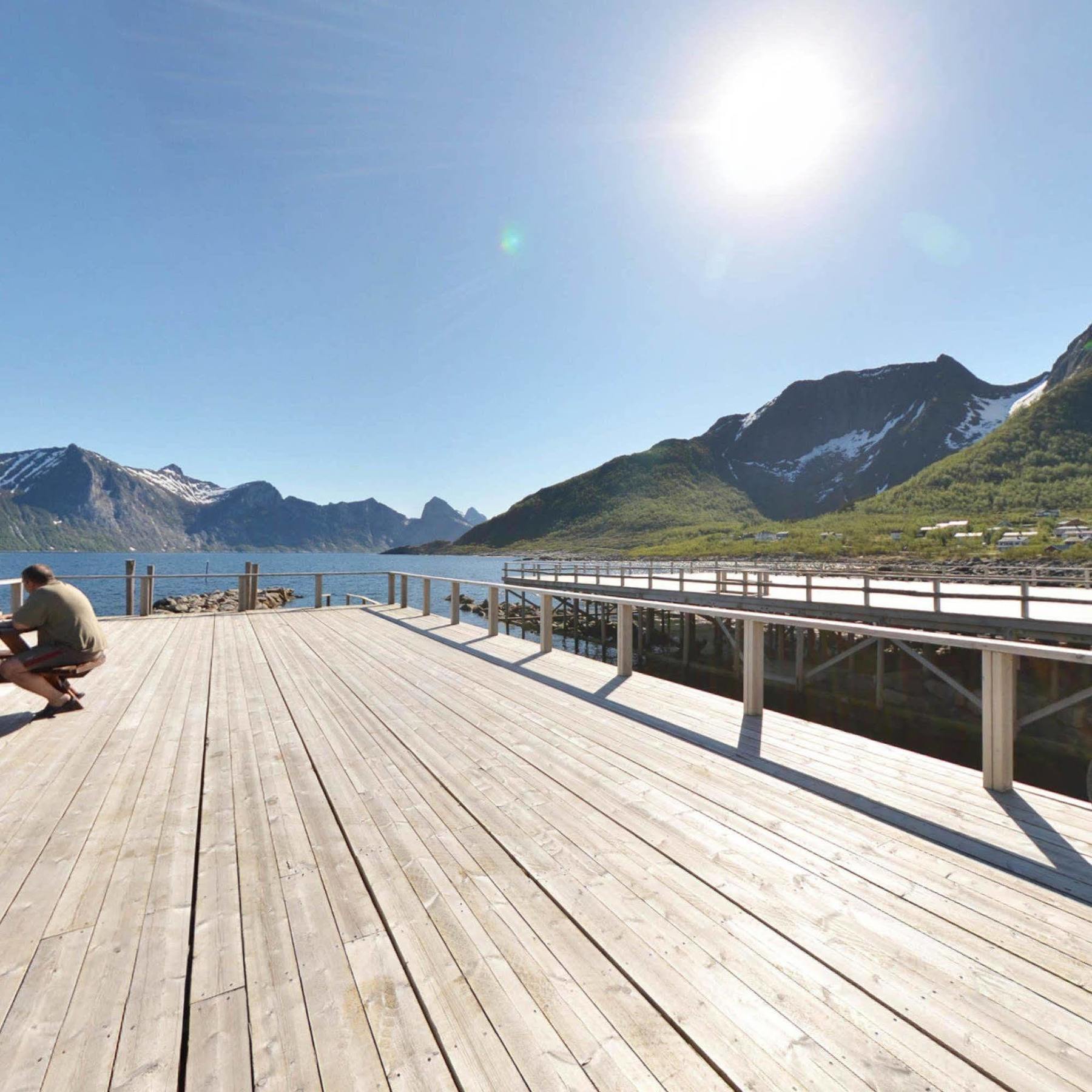 Mefjord Brygge Tromsø Exterior foto